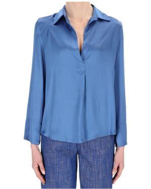 Semicouture Long Sleeve Shirt - Blue