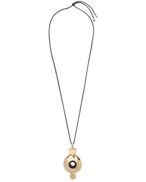 Jennifer Behr Devon Pendant Necklace - White