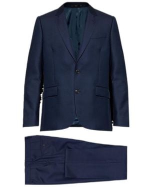 Paul Smith Single Breasted Two-Piece Suit - Blue