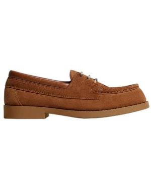 Bottega Veneta Pier Boat Shoe - Brown