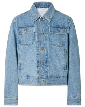 Thom Browne Selvedge Backstrap Denim Jacket - Blue
