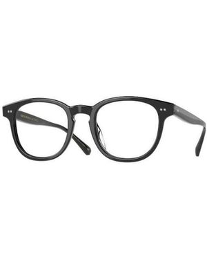 Oliver Peoples Kisho Square-Frame Glasses - White