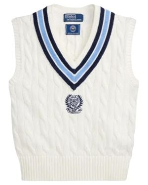 Polo Ralph Lauren V-Neck Tank Top - Blue
