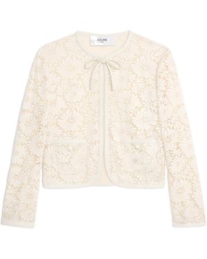 Celine Verneuil Jacket - White