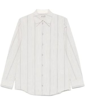 Low Classic Striped Shirt - White