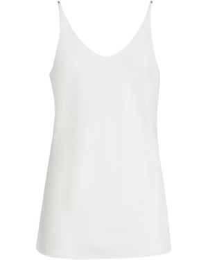 Brunello Cucinelli Silk Blouse - White