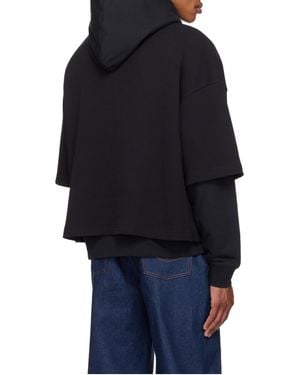 Jean Paul Gaultier Oversized Jpg Hoodie - Blue