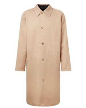 Gabriela Hearst Cotton Gabardine Trench Coat - Natural