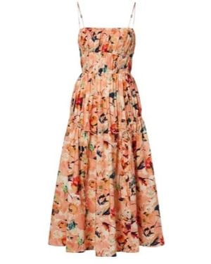 Ulla Johnson Vidri Floral Cotton Poplin Maxi Dress - White