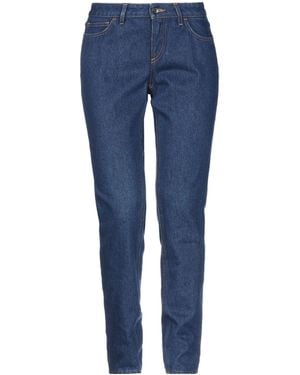 Dolce & Gabbana Dark Wash Denim Trousers - Blue