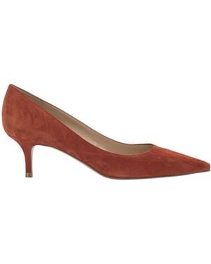 Gianvito Rossi Pointed-Toe High Heels - Brown