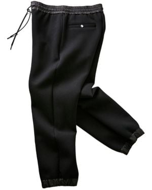 Sacai Sponge Sweat Trousers - Black