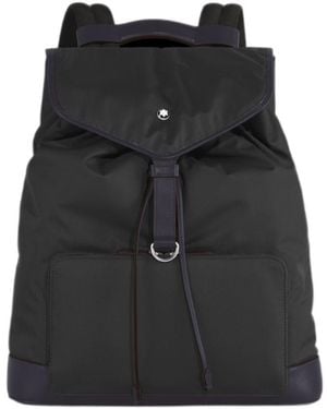 Montblanc Panorama Flap Backpack - Black