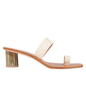 Loquet London Leather Sandals - White