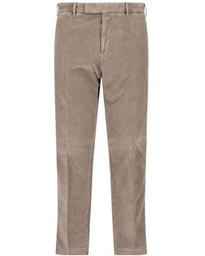 Pt Pantaloni Pt Torino Rebel Corduroy Trousers - Grey