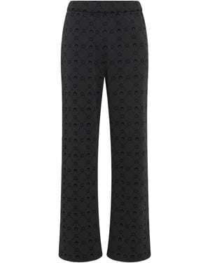 Marine Serre Moonogram Sweatpants - Black