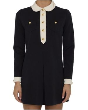 Celine Wool Dress - Black