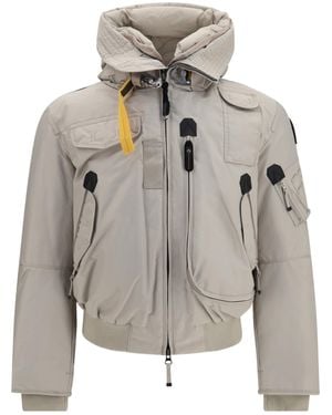 Parajumpers Gobi Bomber Hooded Jacket - Grey