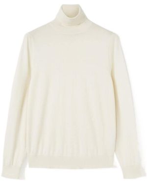 Loro Piana Jubilee Turtleneck Jumper - White