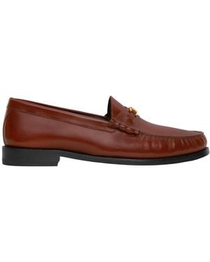 Celine Luco Triomphe Loafer - Brown