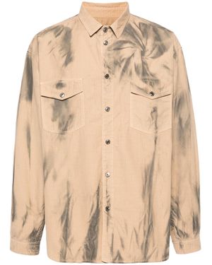 MSGM Long-Sleeved Shirt - Natural