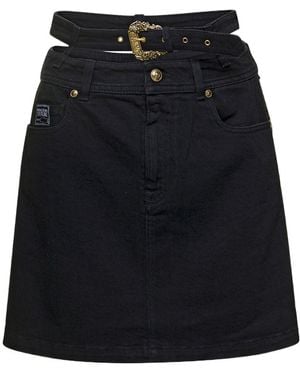Versace Jeans Couture Denim Skirt - Black