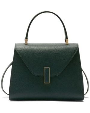 Valextra Iside Top Handle Mini Bag - Green