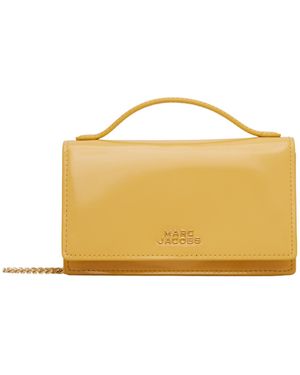 Marc Jacobs The Glam Mirror Mini Logo Shoulder Bag - Metallic