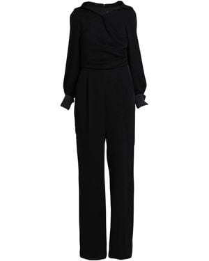 Max Mara Sleevesscoop Jumpsuits - Black