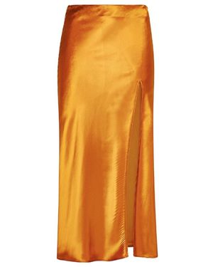 forte_forte Medium Length Skirt - Orange