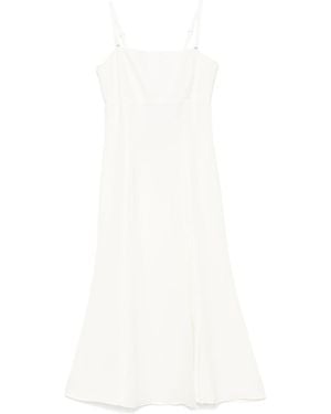 Twinset Long Bustier Dress - White