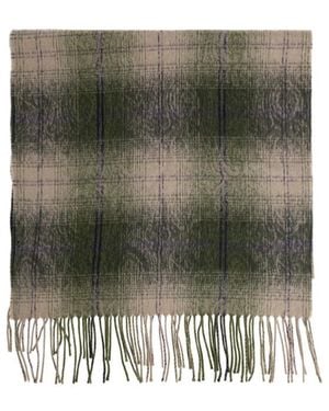 Etro Fringed Scarf - Green