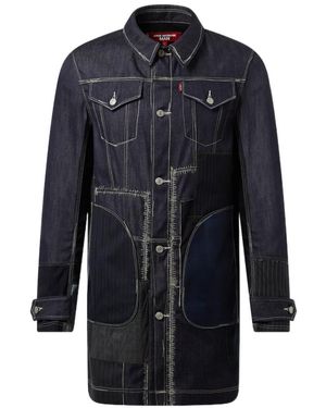 Junya Watanabe X Levi's Long Denim Jacket - Blue