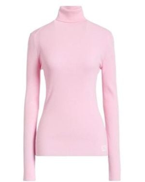 Burberry Solid-Color Knitted Garment - Pink