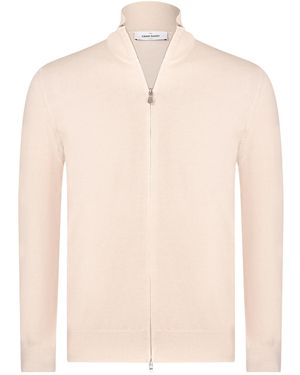 Gran Sasso Zip Cardigan - Natural