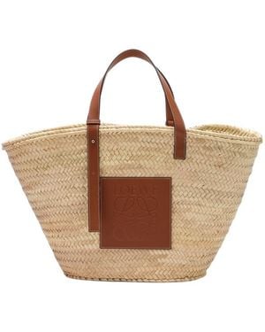 Loewe Large Basket Bag - Brown
