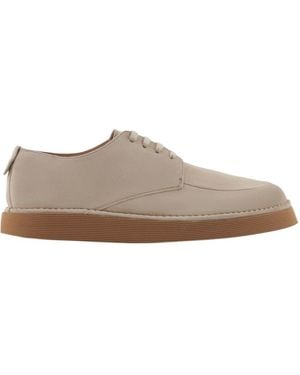 Giorgio Armani Lace-Up Derby Shoes - Brown