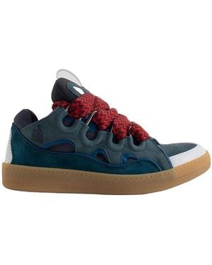 Lanvin Curb Low-Top Trainers - Blue