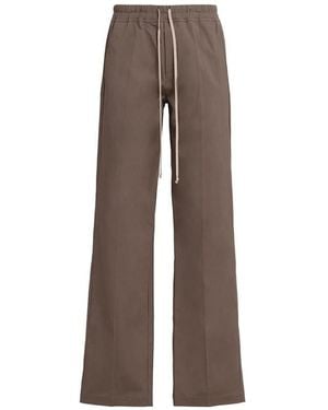 Rick Owens Straight-Leg Casual Trousers - Brown