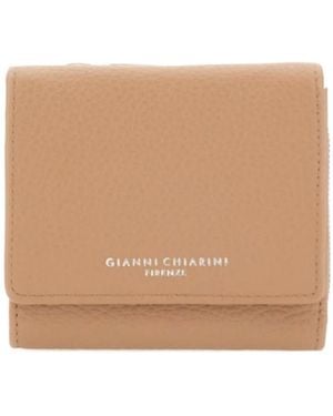 Gianni Chiarini Compact Zip-Around Wallet - Natural