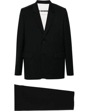 Jil Sander Classic Fit Suit - Black