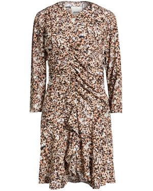 Isabel Marant Mini Dress Silk, Elastane - Natural