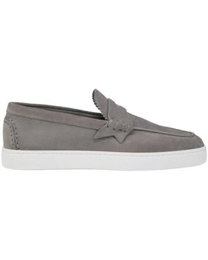 Christian Louboutin Harold I Penny Loafers - Grey