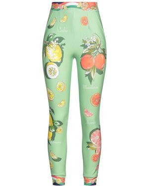 Dolce & Gabbana Printed Leggings - Green