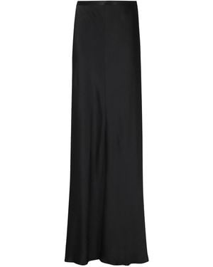 Alberta Ferretti Draped Skirt - Black