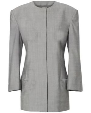 Calvin Klein Parker Wool Jacket - Gray