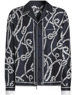 Dolce & Gabbana Long-Sleeved Shirt - Black