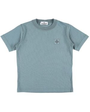 Stone Island Short-Sleeved T-Shirt - Blue