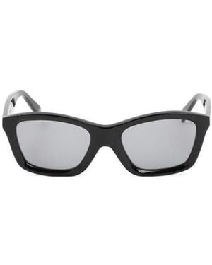 TOTEME Totême Rectangular Frame Sunglasses - White