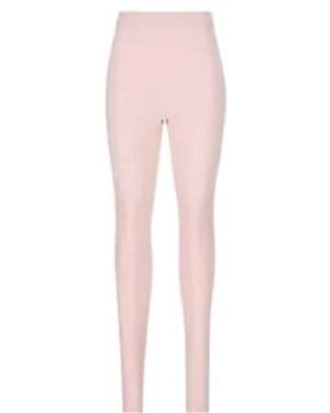 Loro Piana Alpe Otro Ribbed Leggigs - Pink